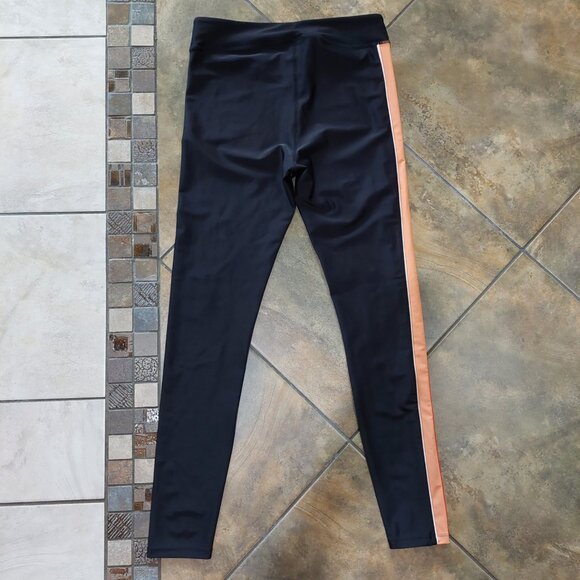 P.E Nation Black and Orange Leggings - Picture 4 of 4